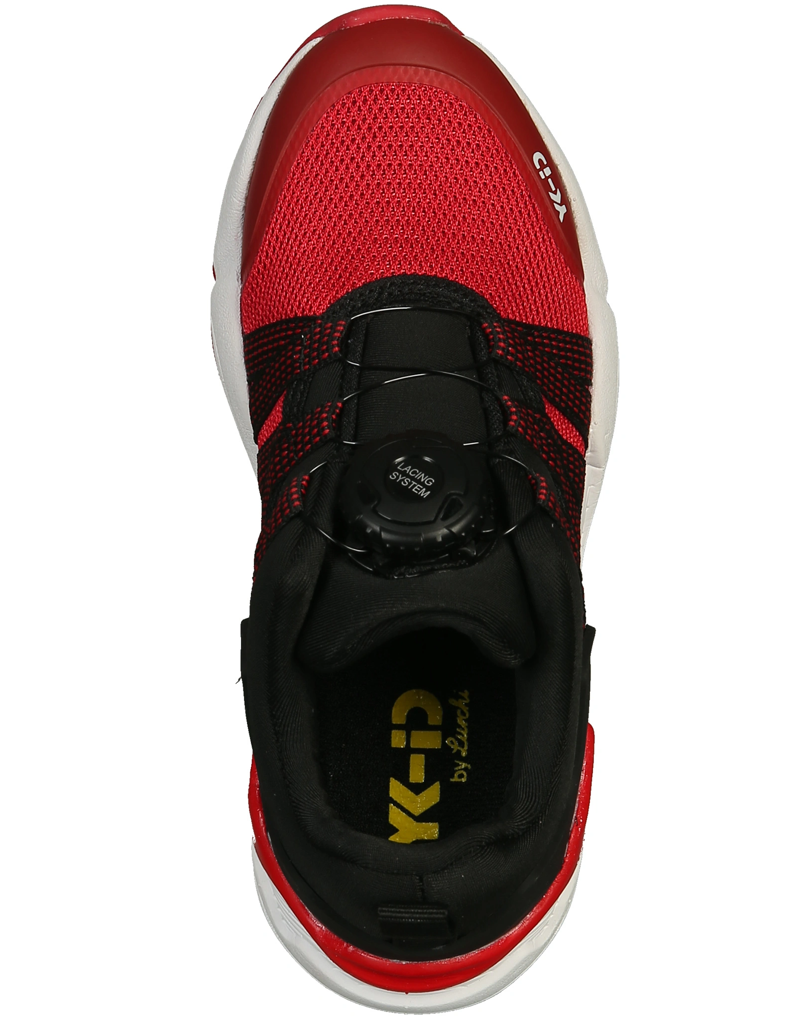 Sneaker LEONIT mit Schnellverschluss in red/black