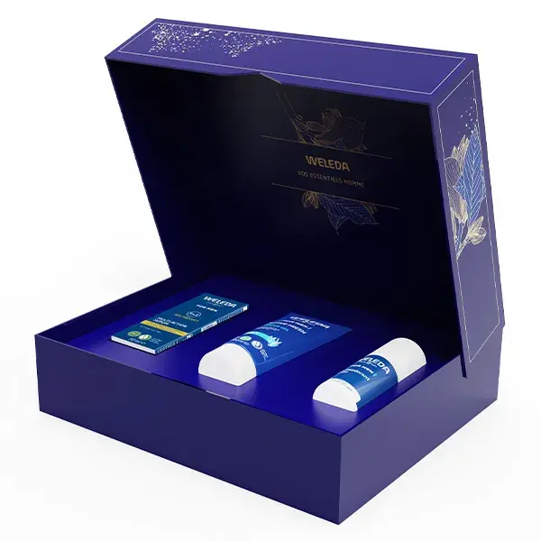 Weleda Coffret Homme - Routine Sérum, Gel douche et Déodorant