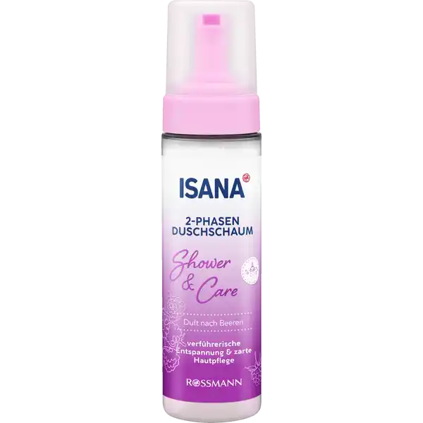 2-Phasen Duschschaum Shower & Care