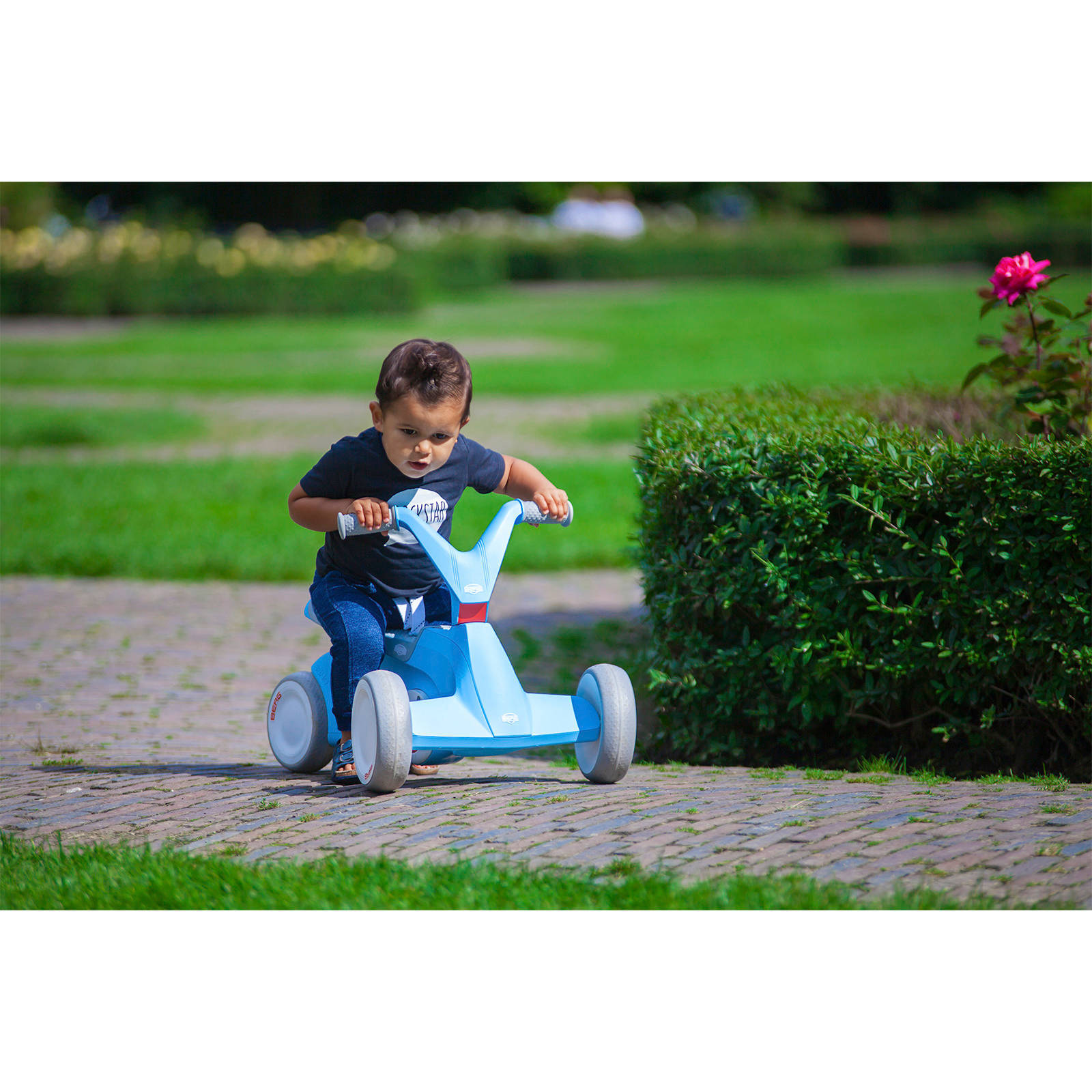 BERG GO² 2-in-1 loopauto blauw