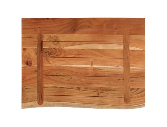 VIDAXL - Arrière de comptoir Comptoir de salle de bain 80x60x3,8 cm rectangulaire acacia