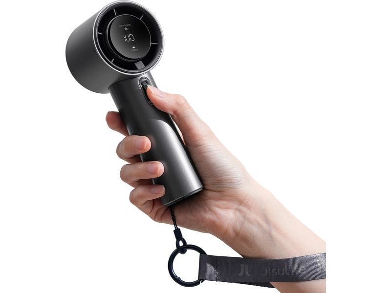 Jisulife Handventilator Pro 1S Dunkelgrau Tragbarer Ventilator
