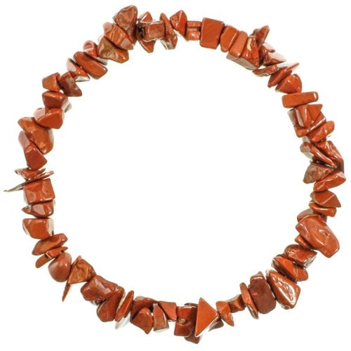 Bracelet jaspe rouge
