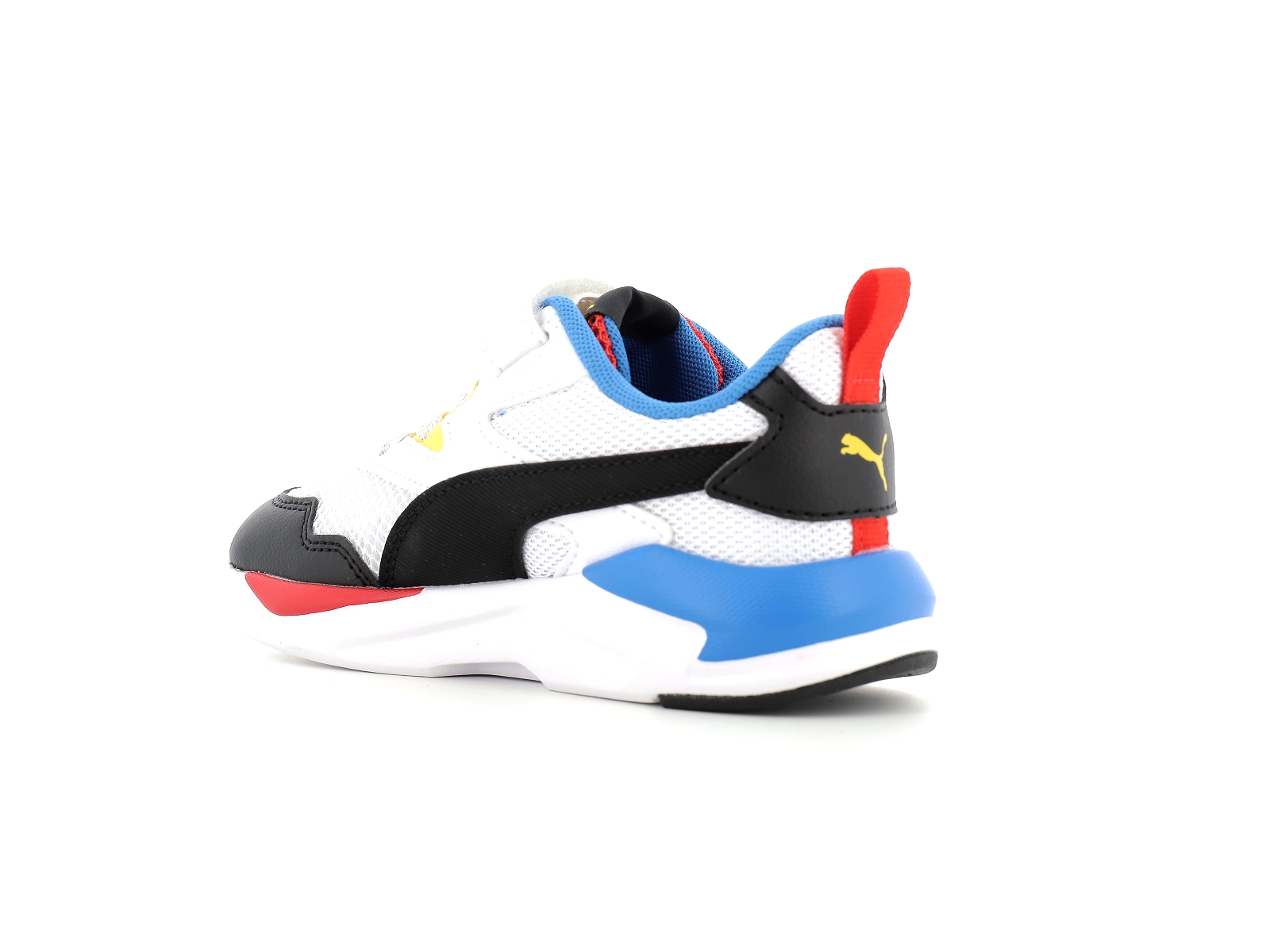 Puma-374395 Matières combinées Blanc Noir