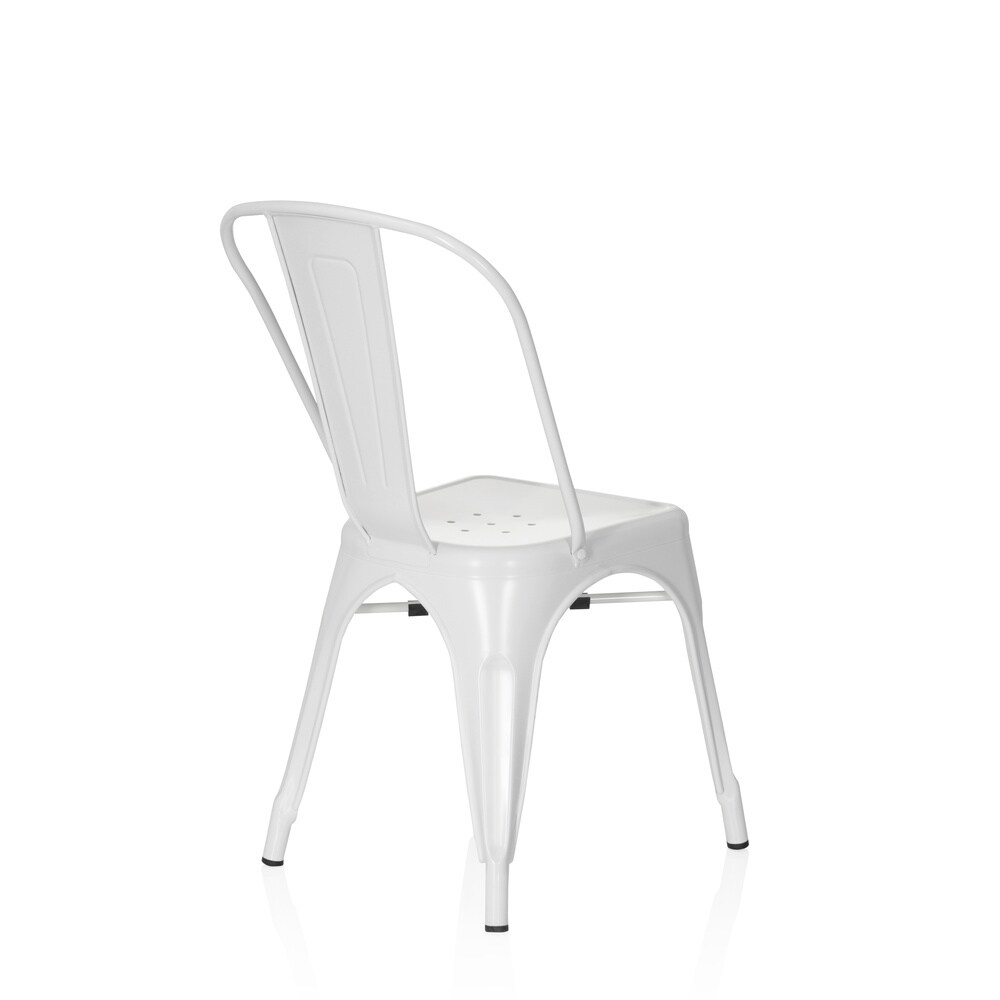 Bistrostuhl VANTAGGIO BRUSH Metall ohne Armlehnen hjh OFFICE