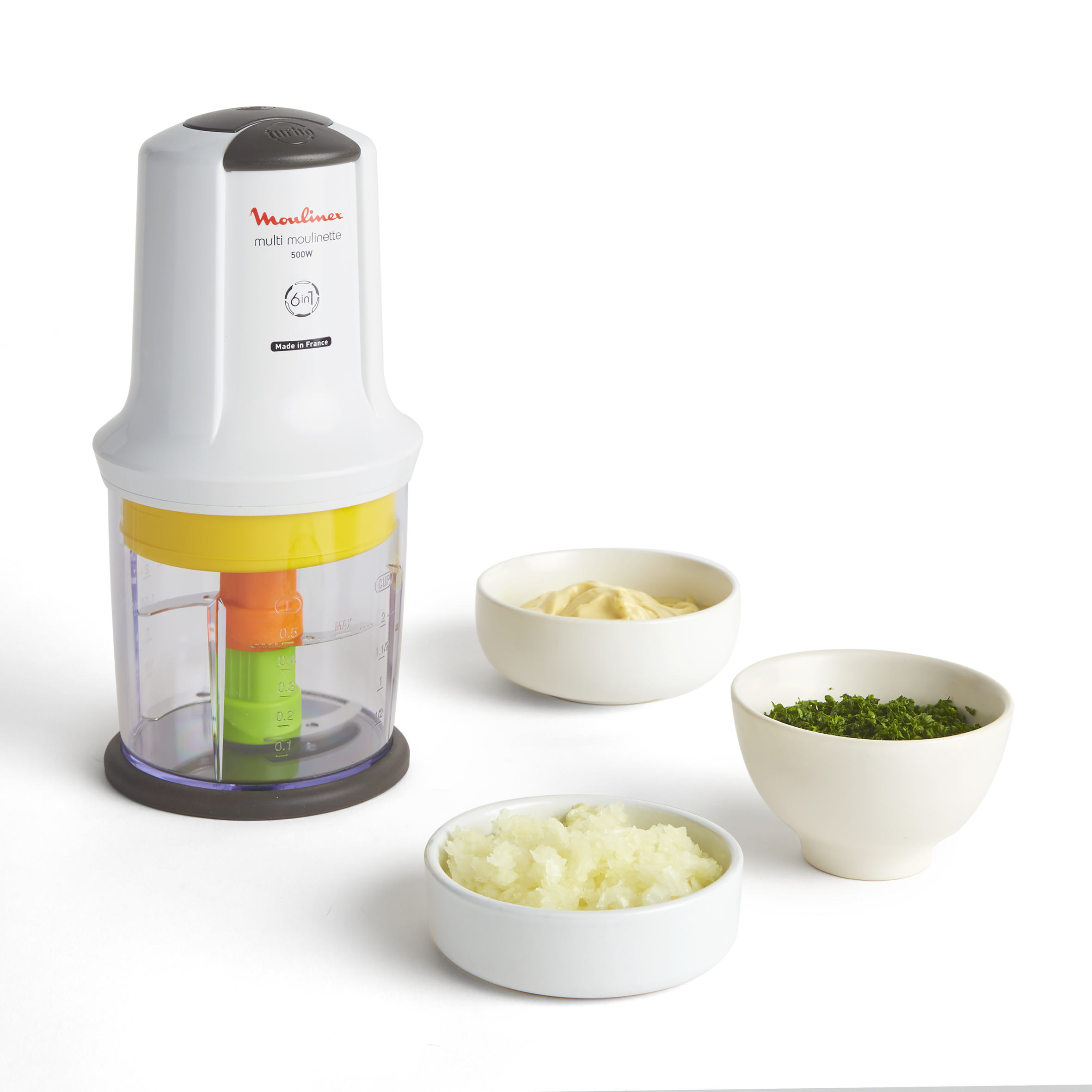 Multimoulinette 6 en 1 - 500 W Blanc