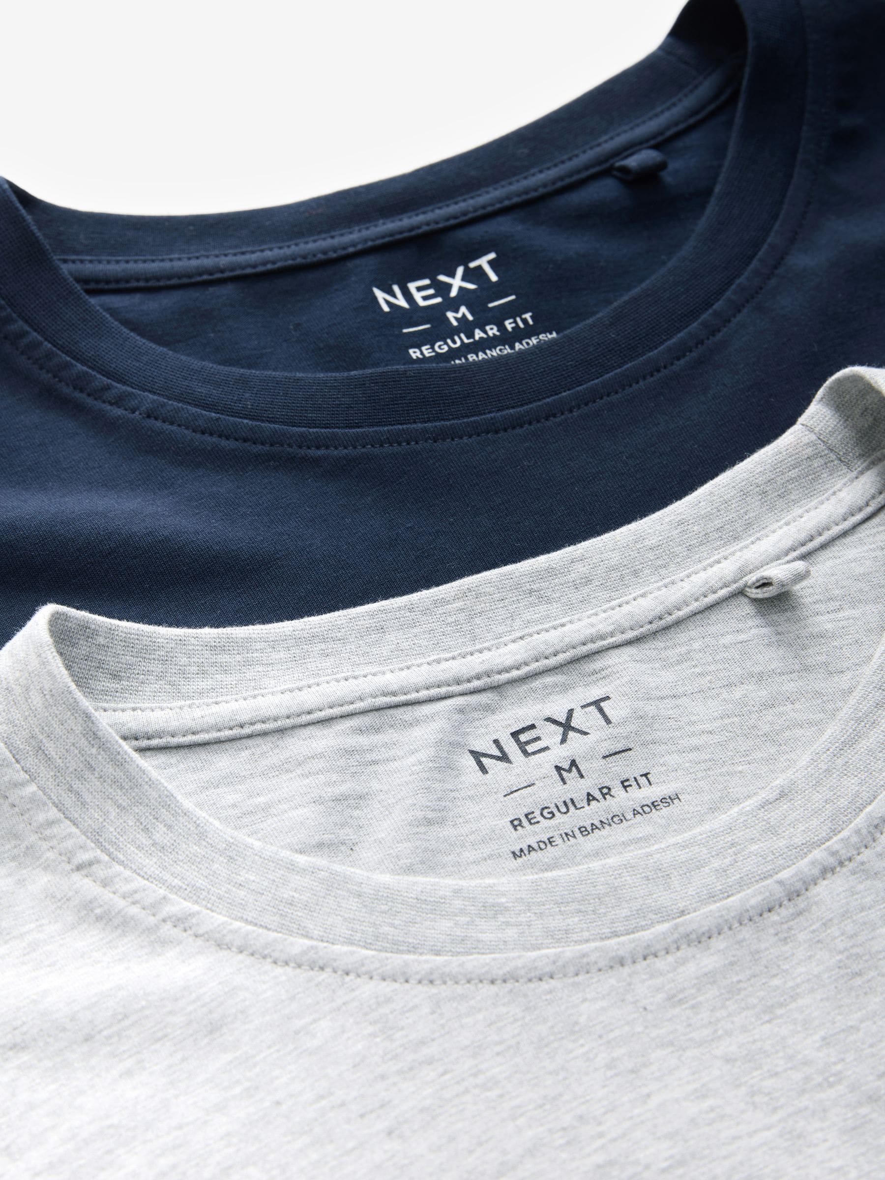 Marineblauw/grijs - Jersey pyjamaset met lange mouwen