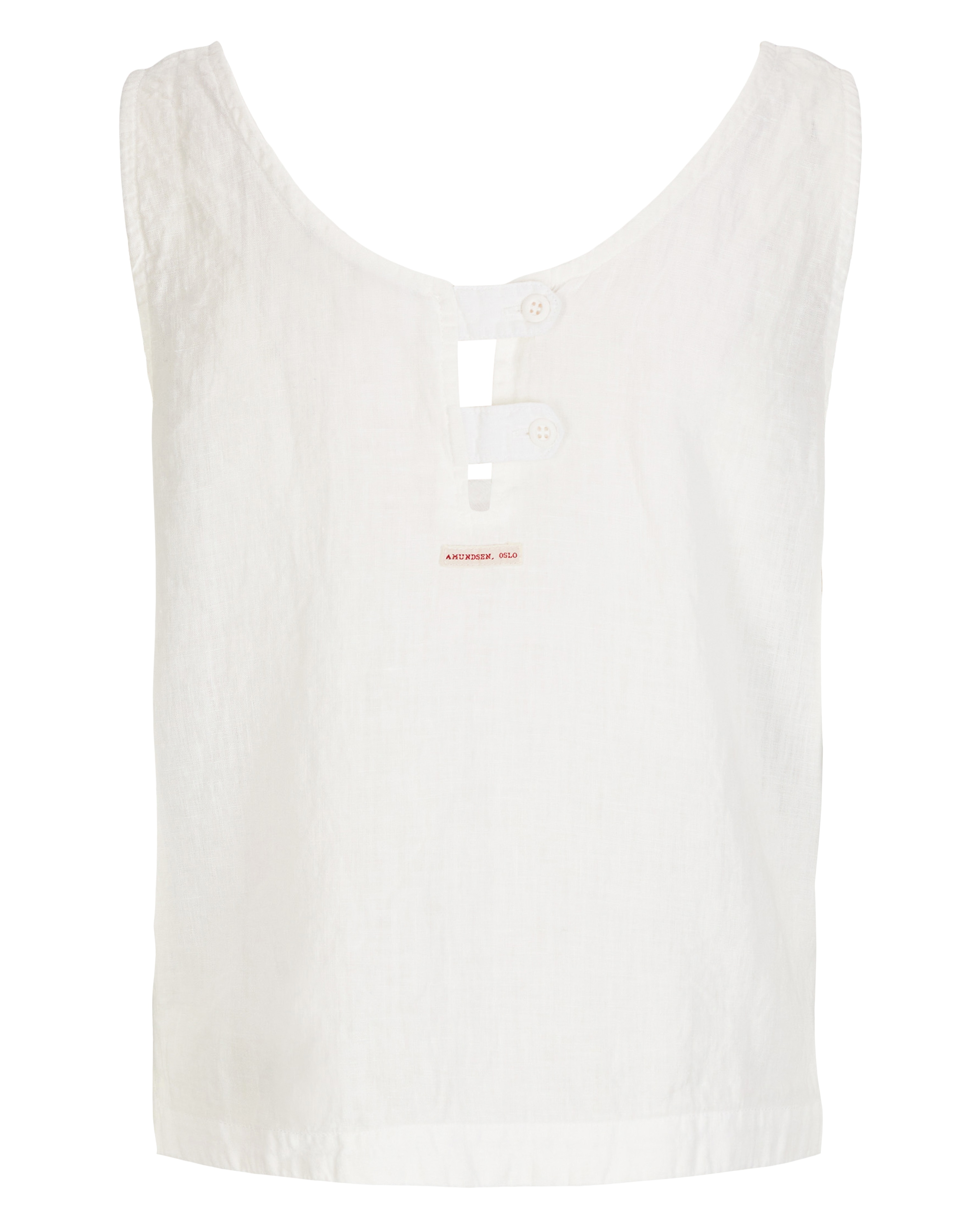 Amundsen Sports Safari Linen Top Womens<br>Lett og luftig lintopp!