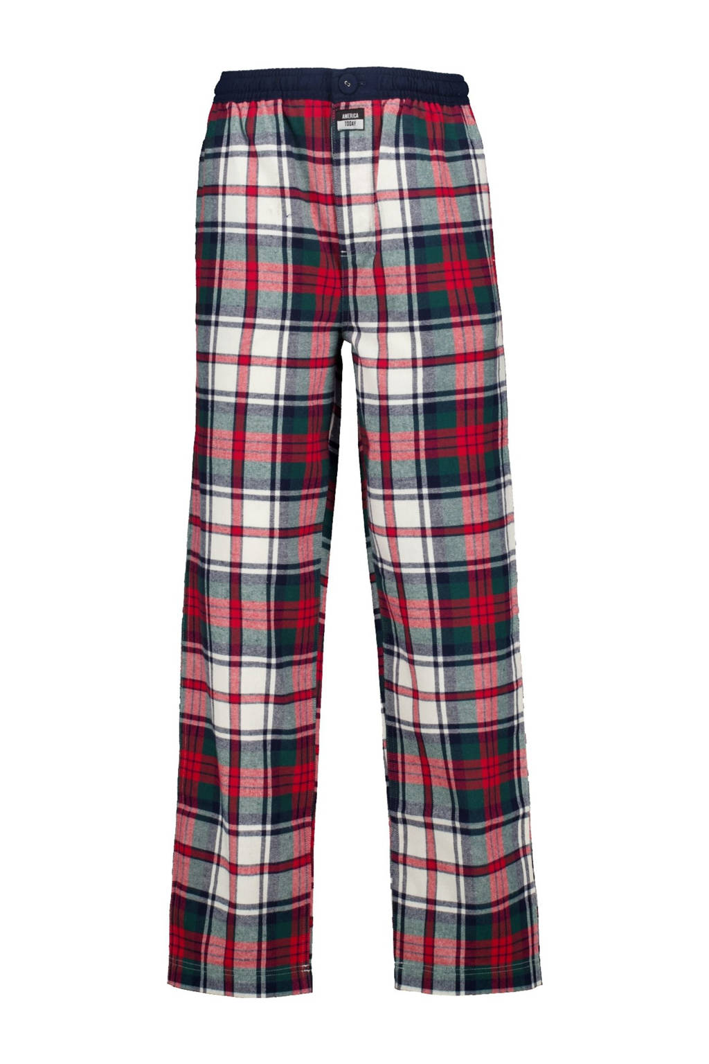 America Today pyjamabroek rood