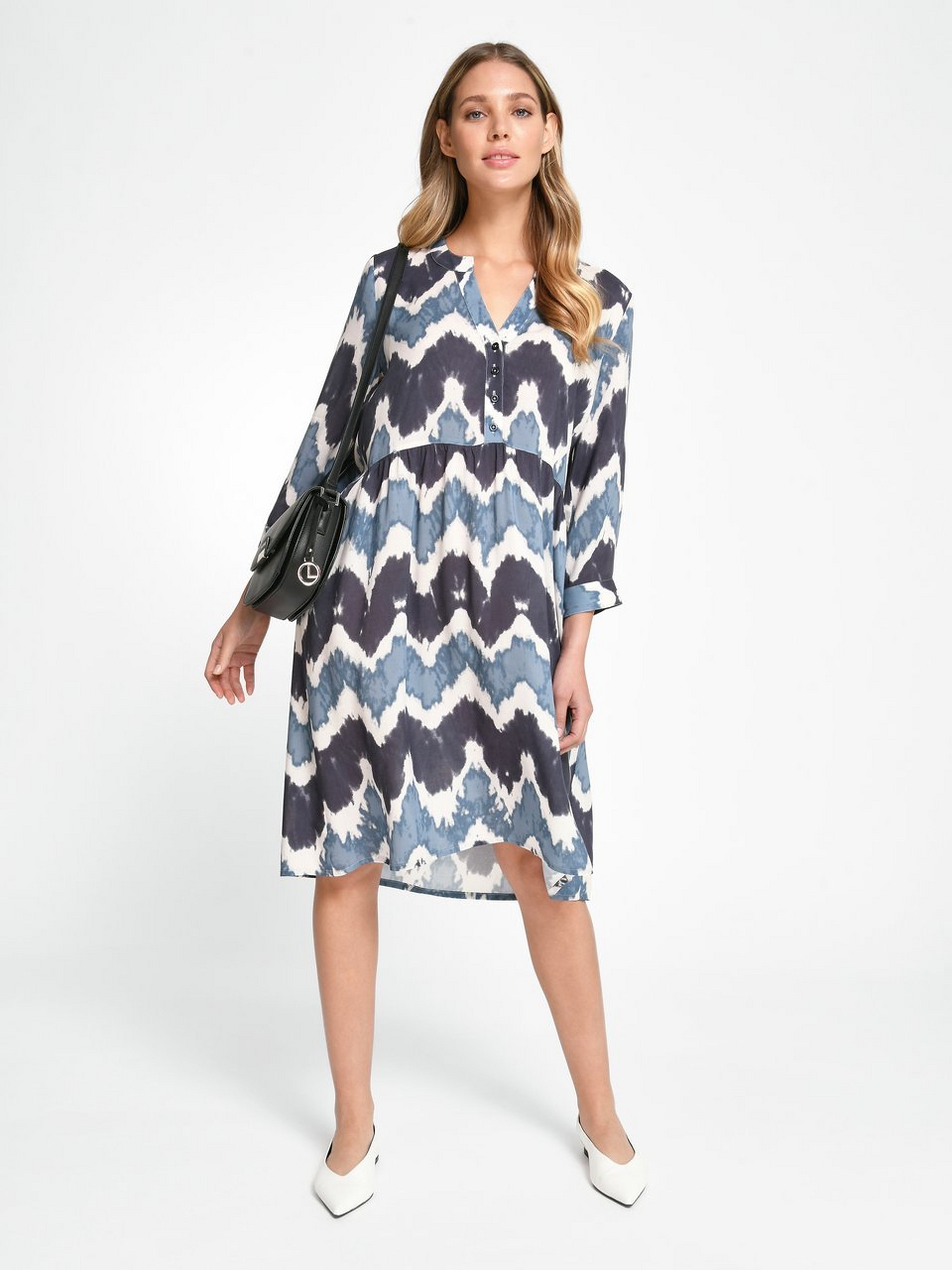 Kleid mit 3/4-Arm