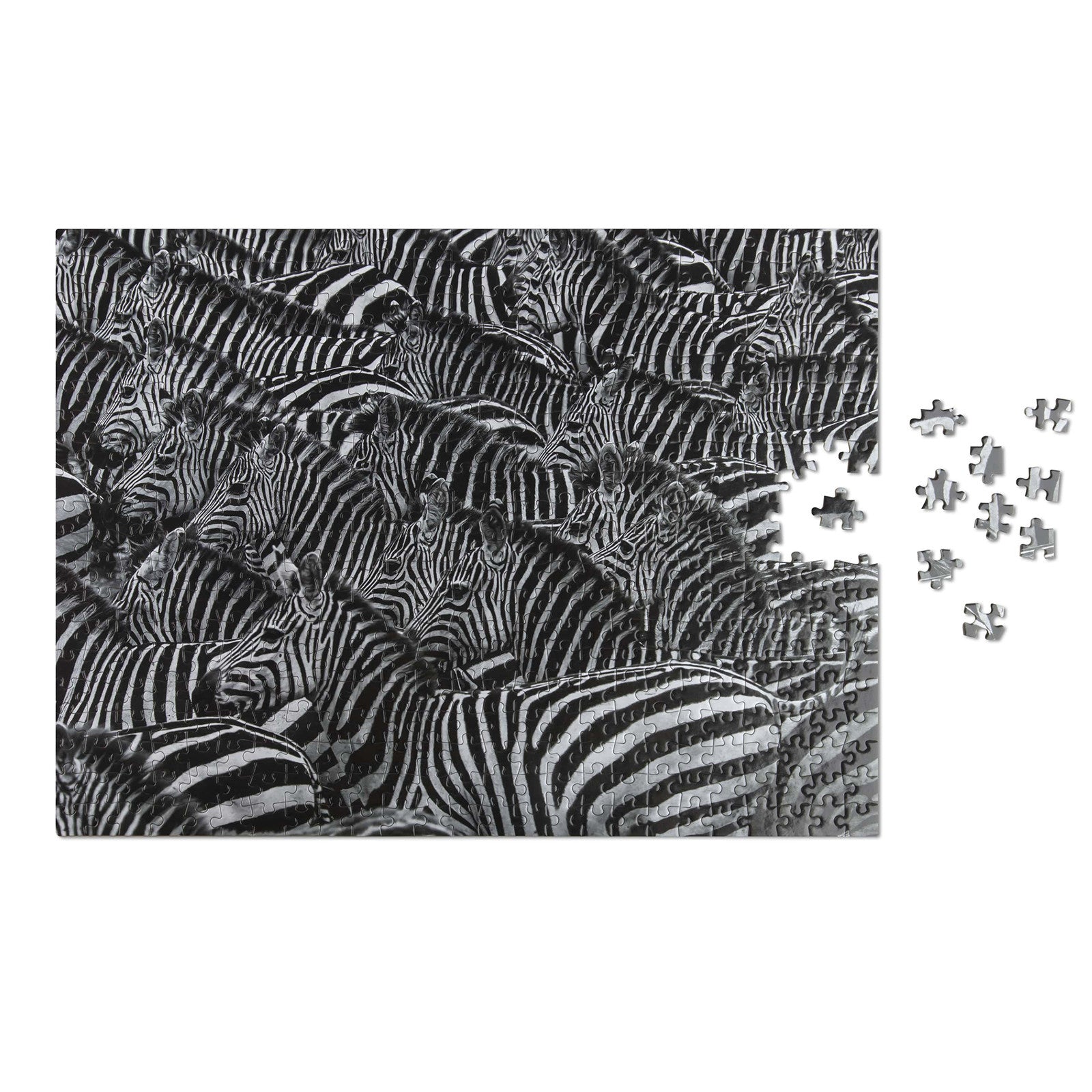 Puzzle, Zebra, Wildlife Pattern