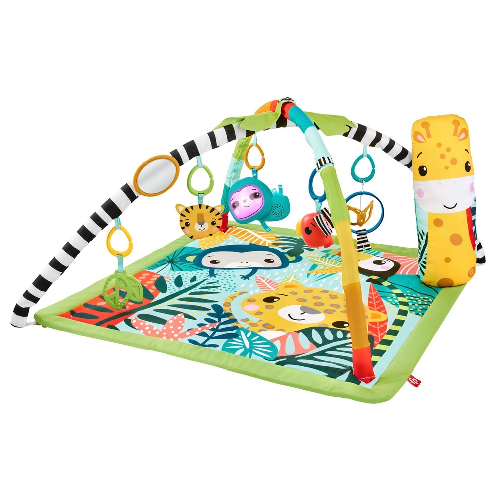 Fisher-Price 3-in-1 Regenwald-Sinnes-Babyspielcenter