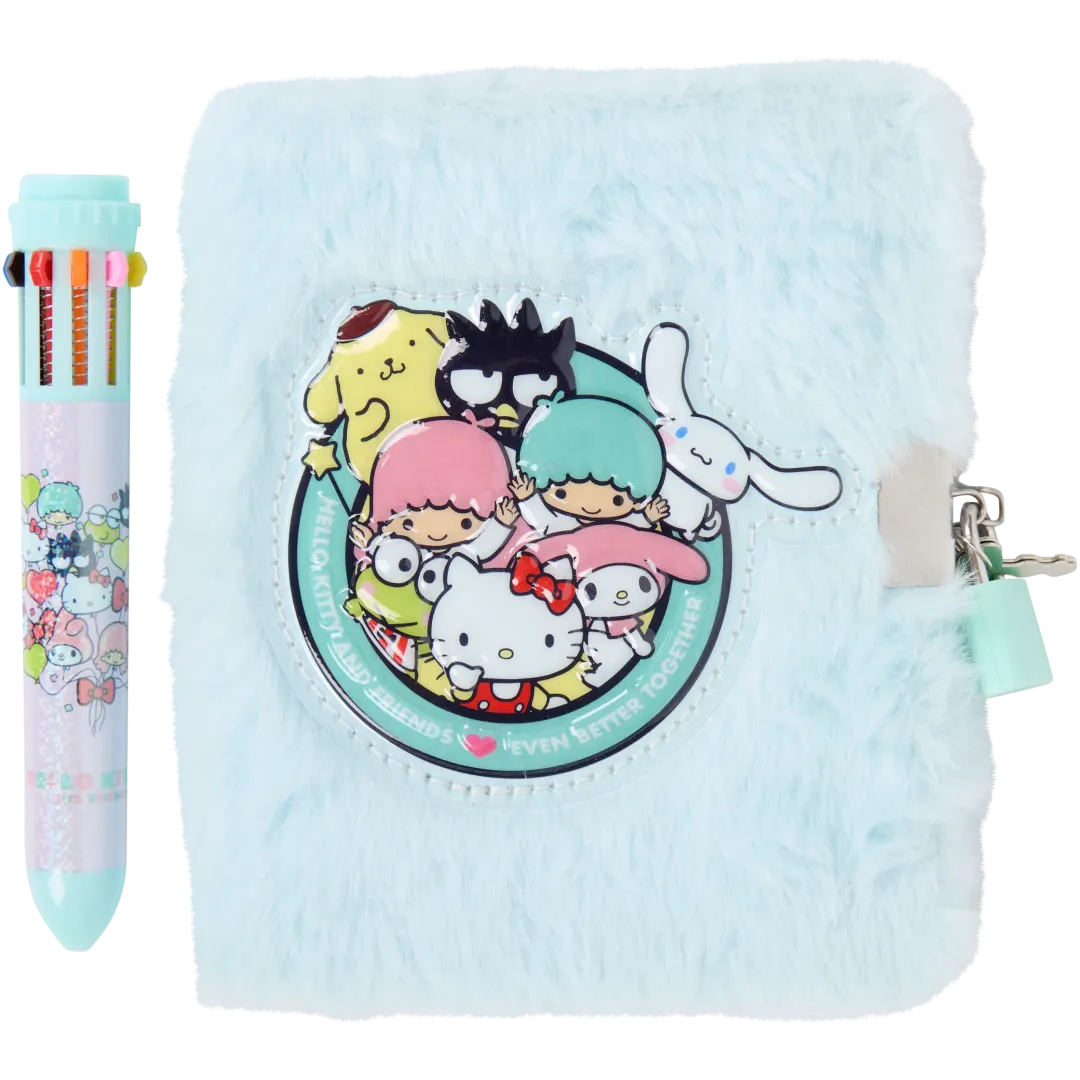 Fluffy dagboek met slot Diverse varianten