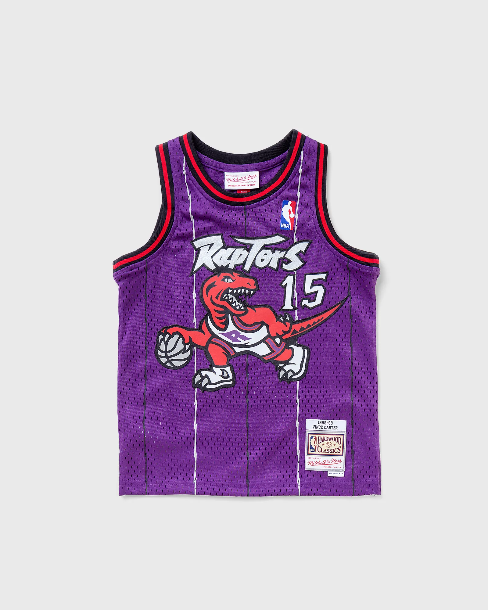 Mitchell & Ness NBA SWINGMAN JERSEY TORONTO RAPTORS ROAD 1998-99 VINCE CARTER #15