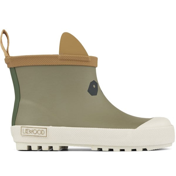 Tekla Gummistøvler Panda / Khaki Multi Mix