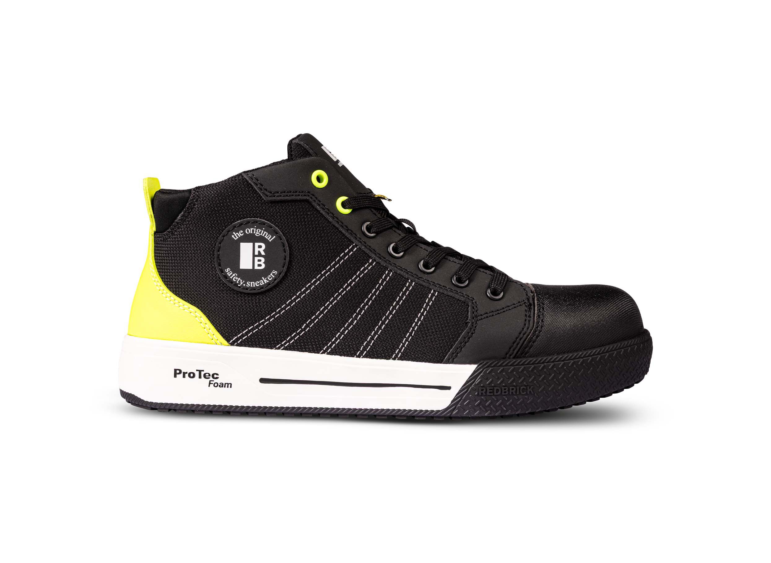 Redbrick Runner Hoog - Werkschoenen - Zwart - 39