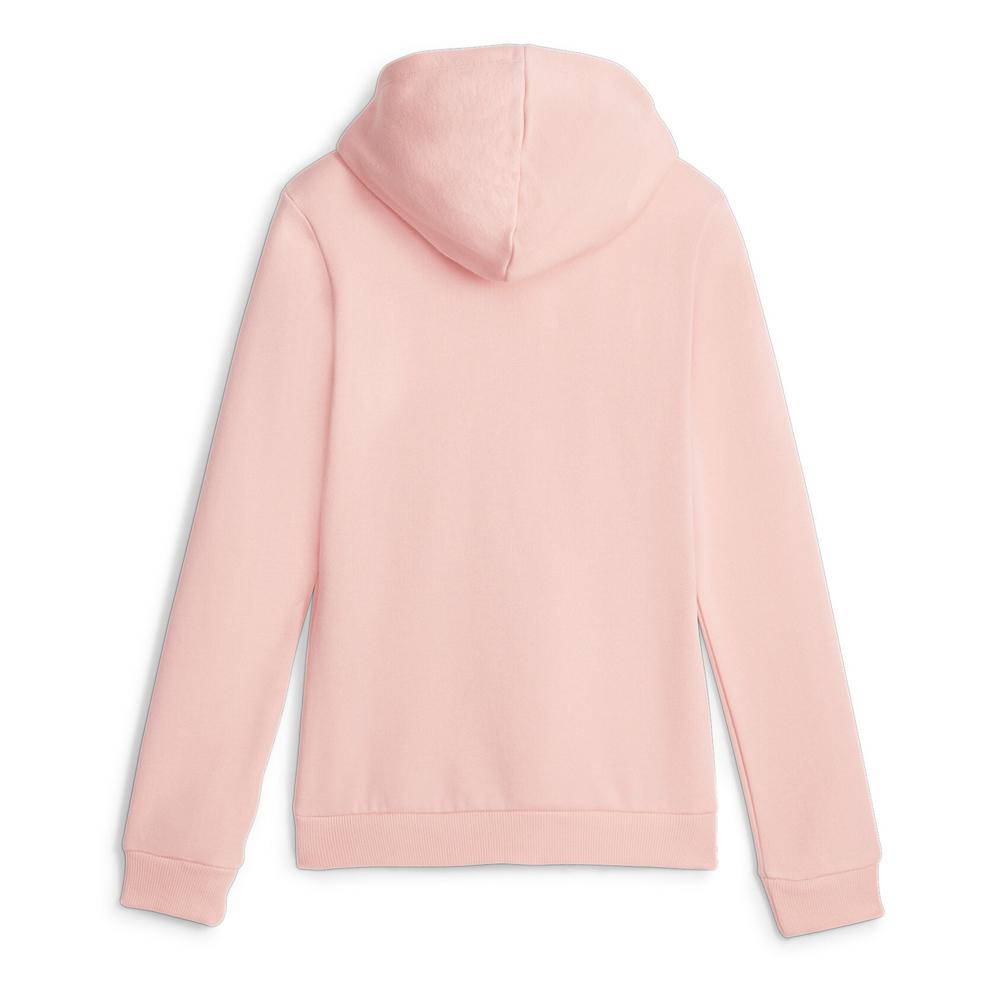 Puma Sweat à Capuche Rose Fille Puma Ess Logo
