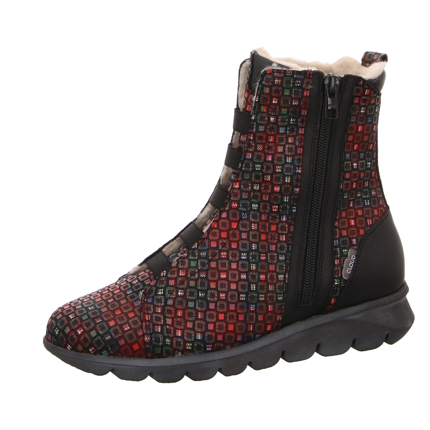 Cloud Stiefelette rot