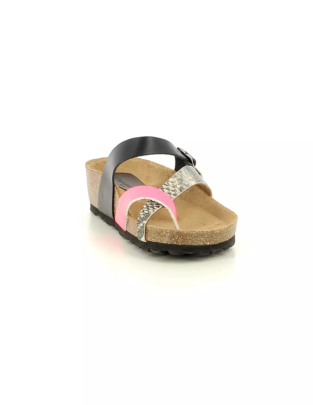 LES TROPEZIENNES PAPILLON NOIR SERPENT - Mules & sabots Noirserpent