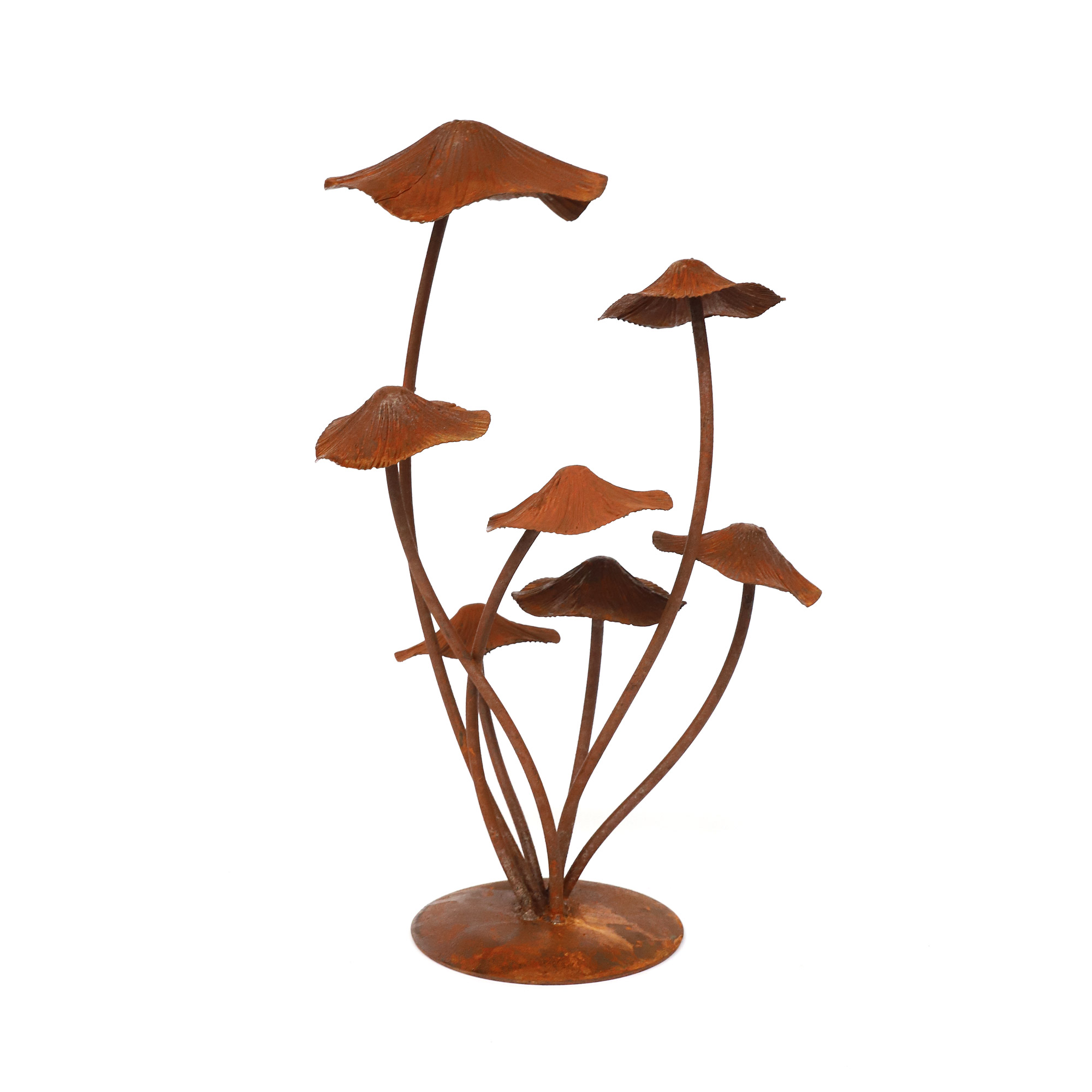 Figur 'Pilze' aus Eisen, H 44 cm, B 26 cm, L 20,5 cm günstig bestellen