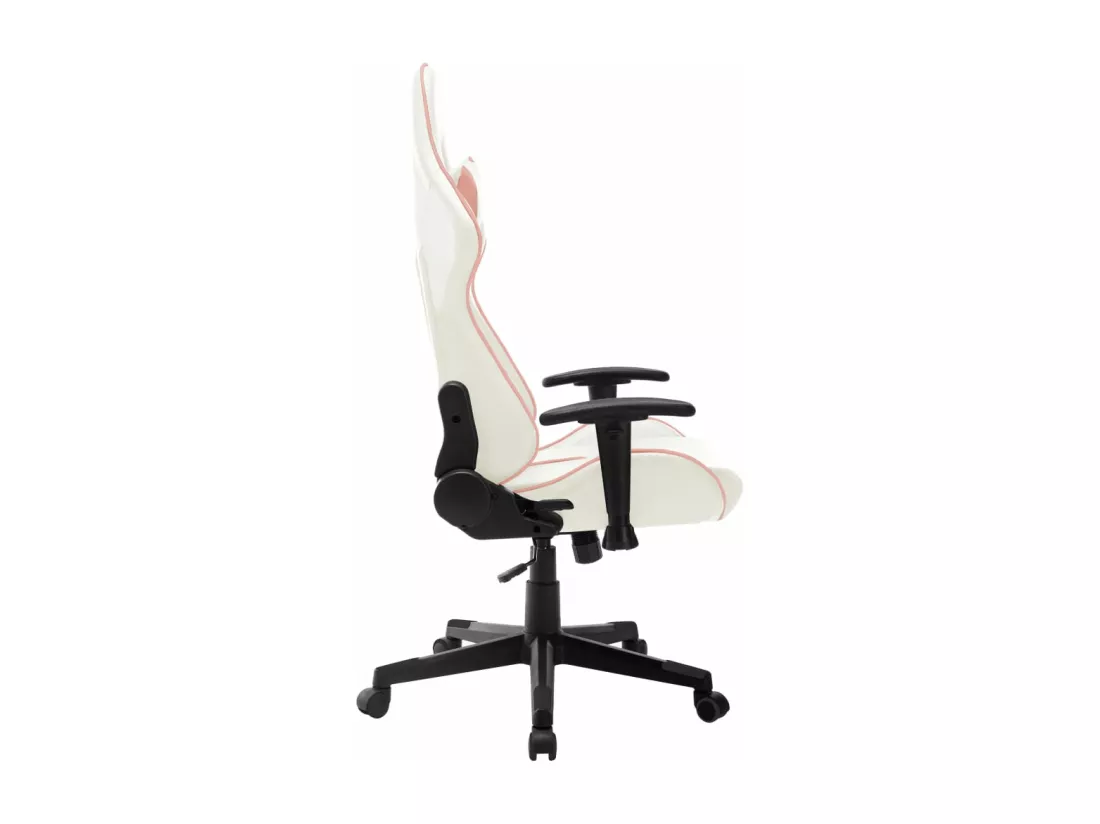 Chaise de jeu Blanc et rose Cuir artificiel