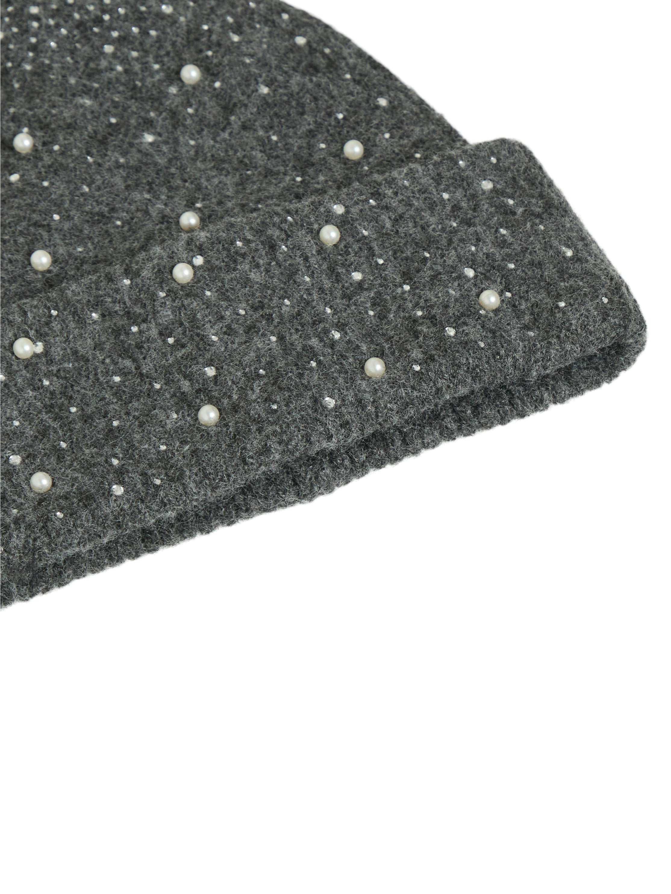 Vila  Visummer beanie - Dark Grey Melange