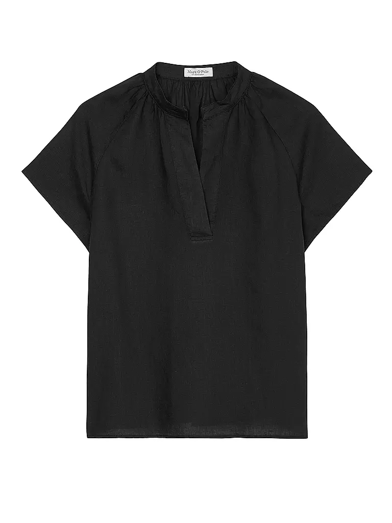 MARC O'POLO Blusenshirt schwarz
