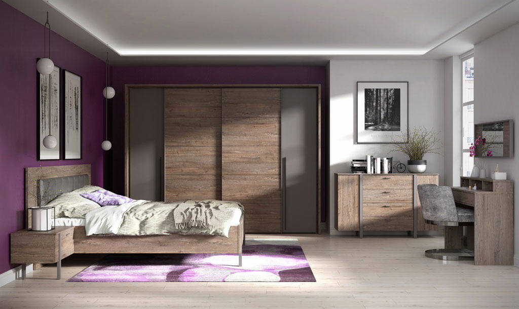 Hom´in Schminktisch & Spiegel MANHATTAN