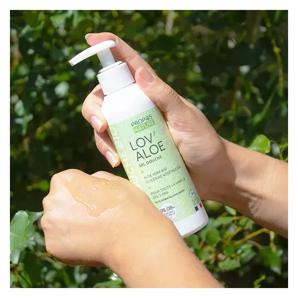 Propos'Nature - Lov'Aloe Gel de Banho Orgânico - 98% Natural - 200ml