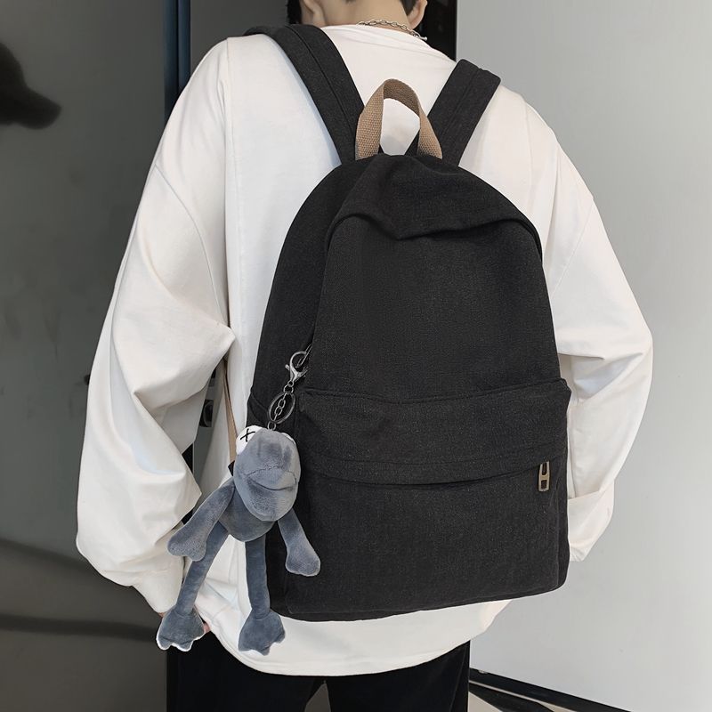 Bolso - Effen Canvas Rugzak