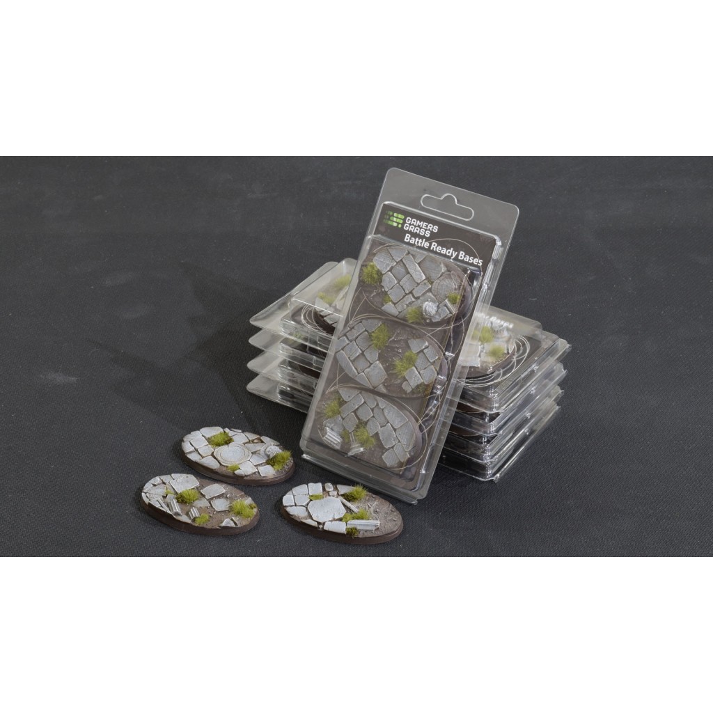 Temple Bases, Oval 75mm (x3)