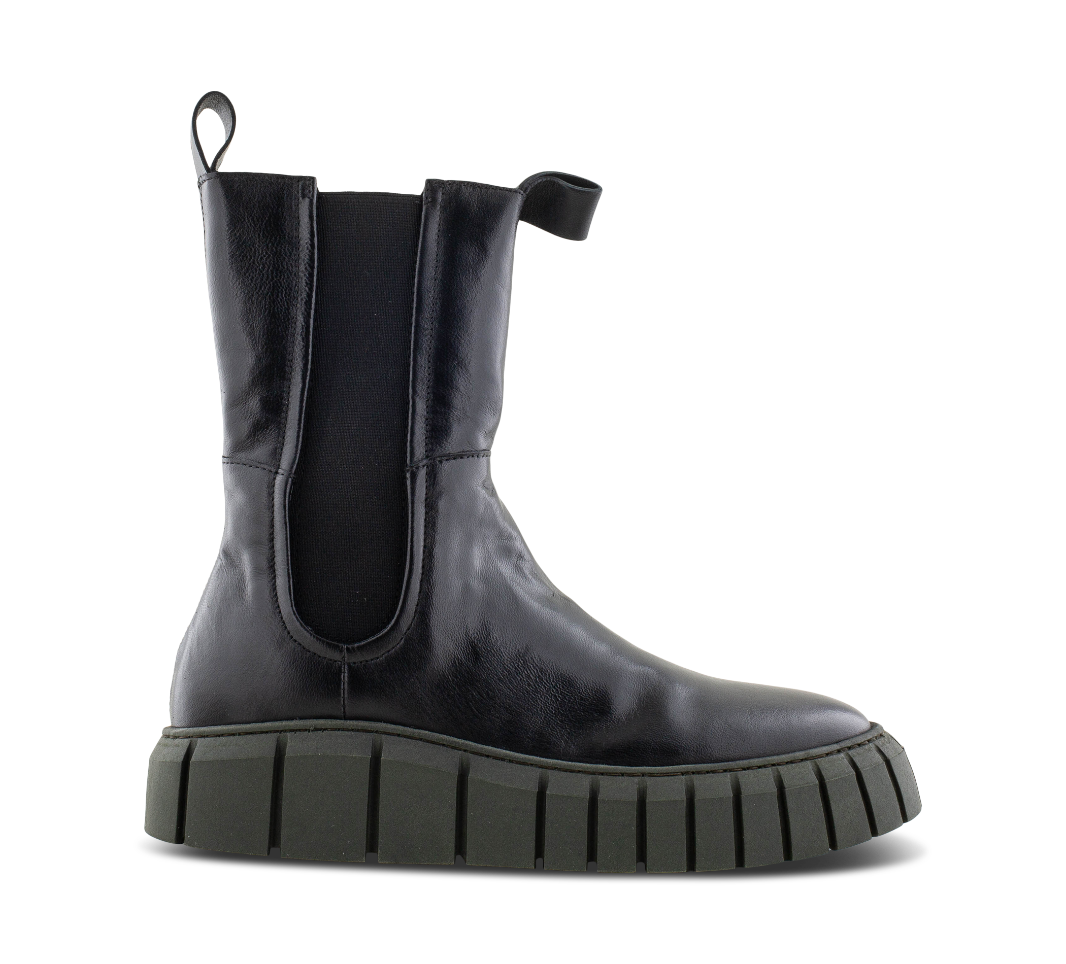 1874 by Walder Chelsea Boots schwarz