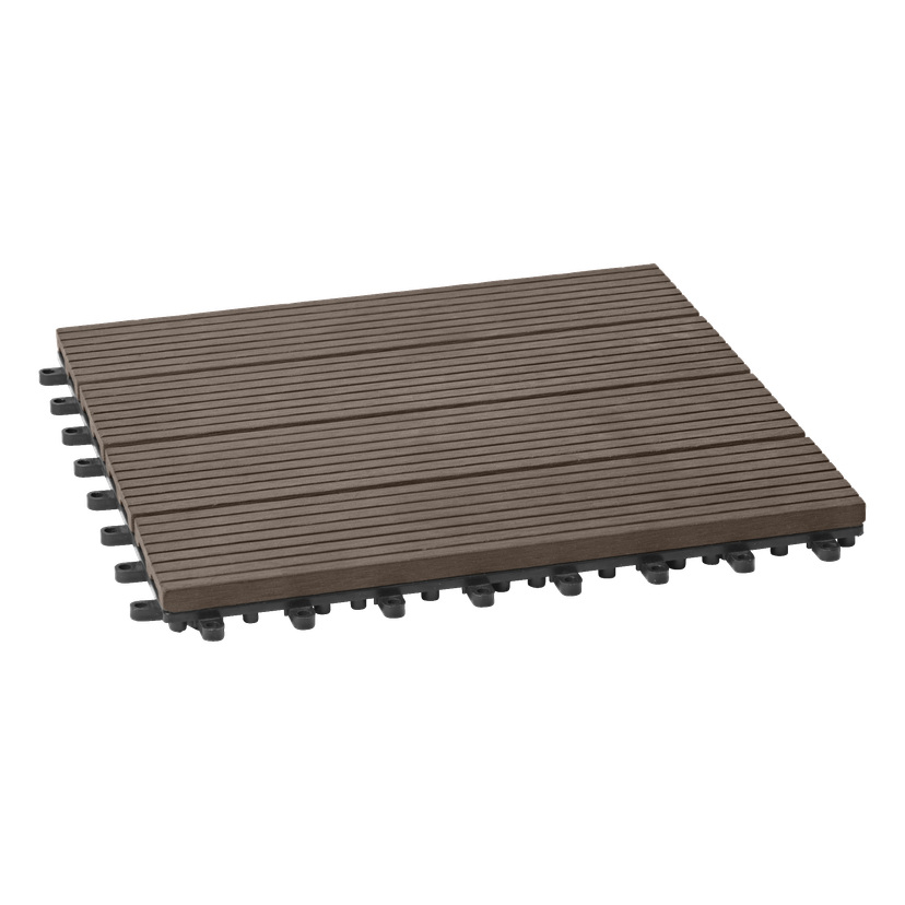 Gulvplater 4-pk 30x30 cm 0,36 m²