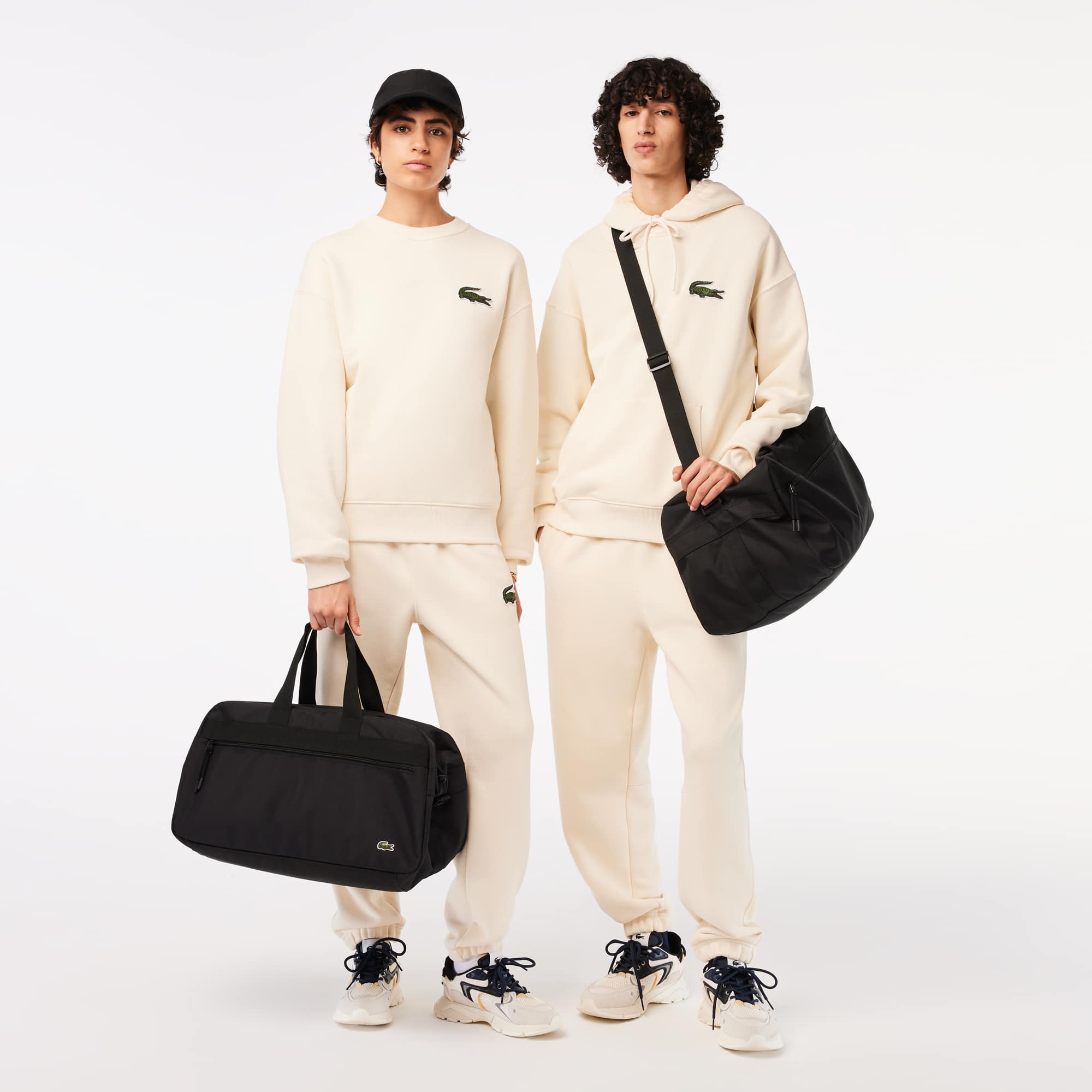 Sac de sport unisexe Lacoste Neocroc en fibres recyclées Sacs - Noir - Lacoste - Unisex