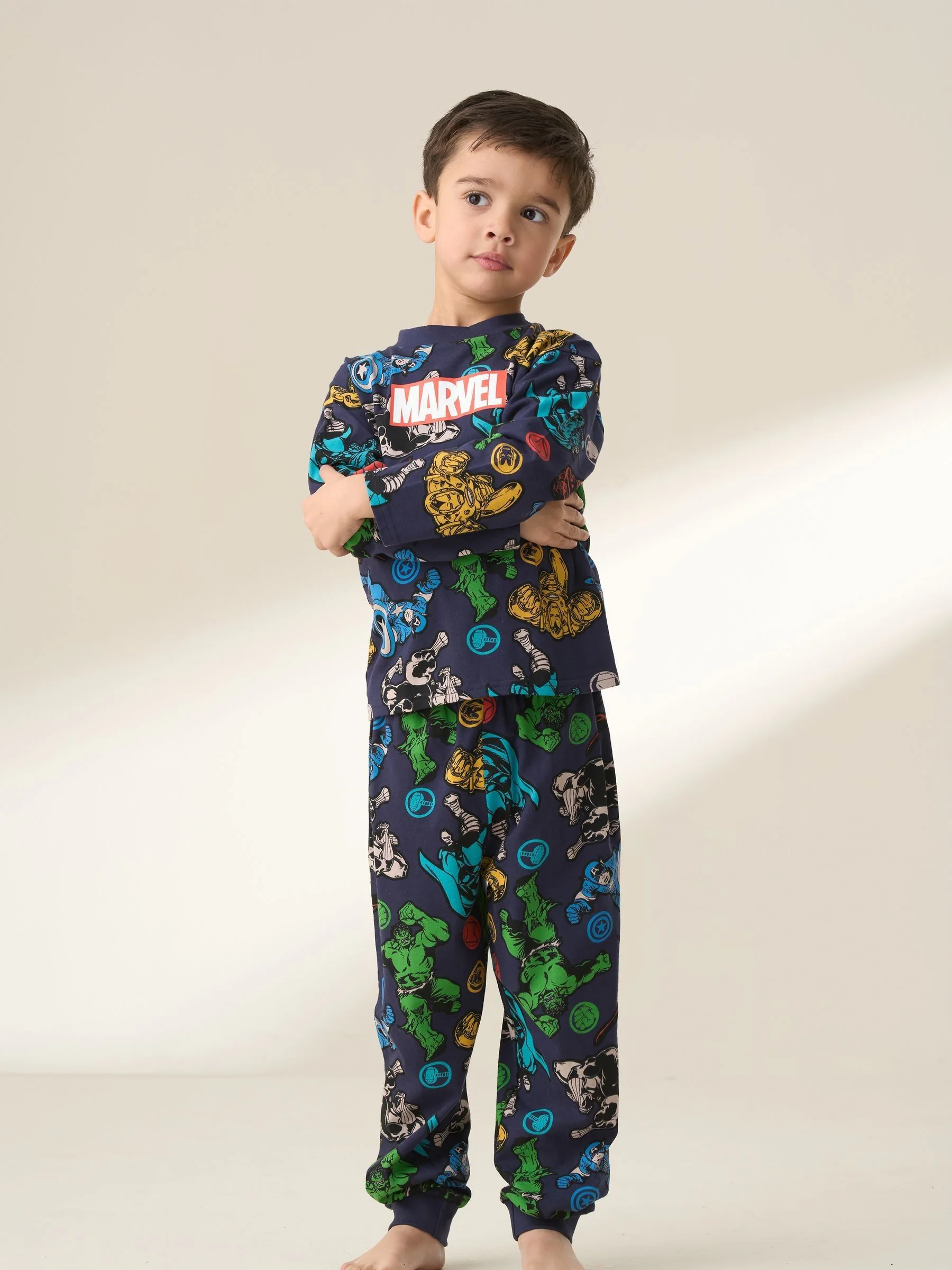 Angel & Rocket Marvel 100% katoenen jersey pyjama's