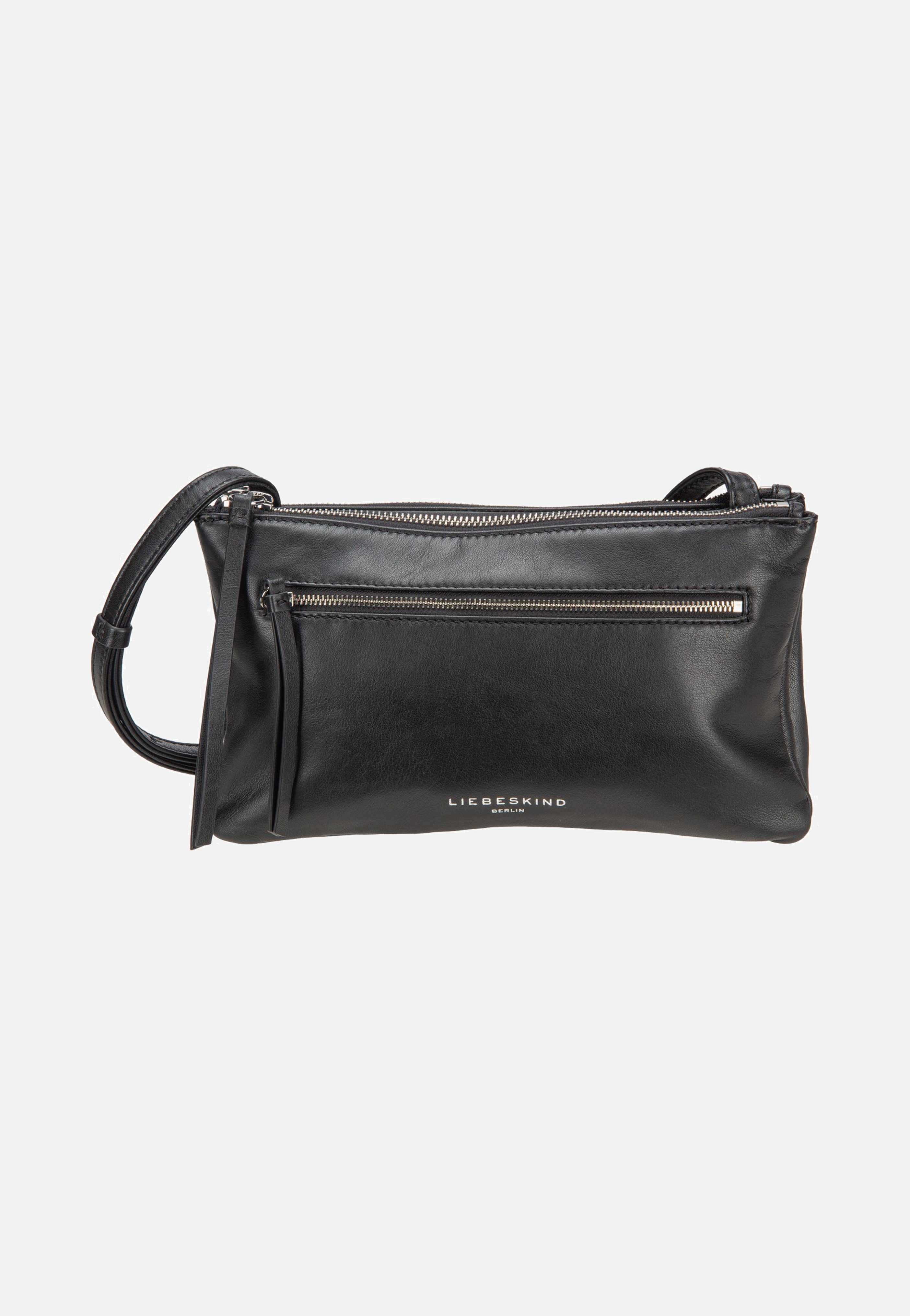 Zena S Indian Sheep Double Black - Crossbody Bag