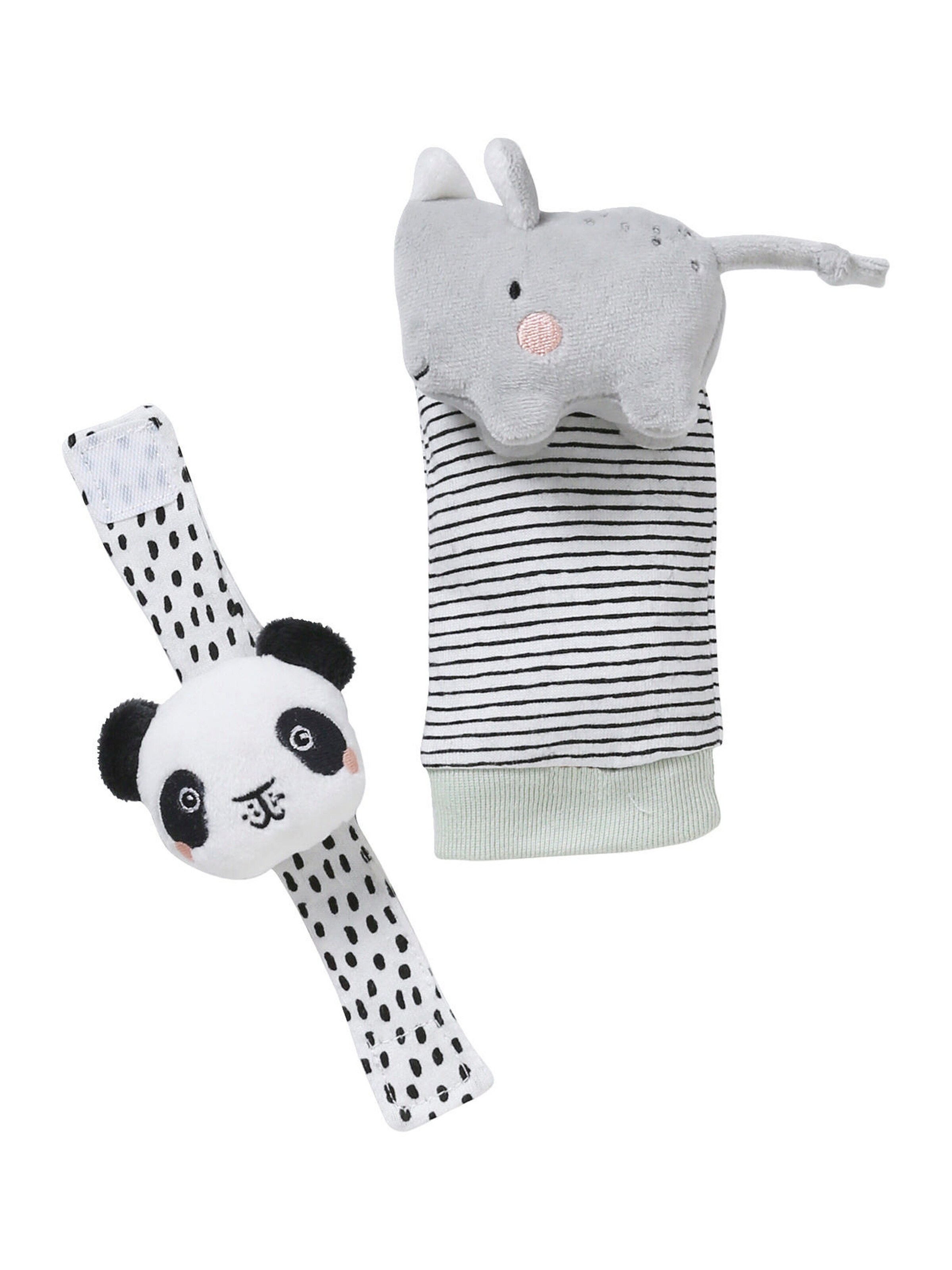 Vertbaudet Baby Rassel-Set aus Armband und Socken TANSANIA