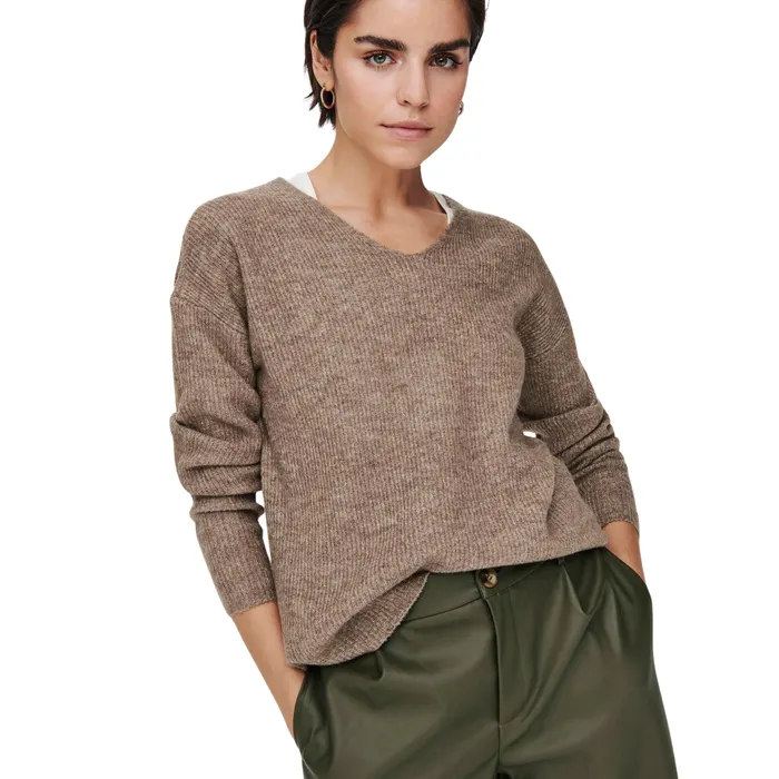 Only Camilla V-Neck Sweater Dames