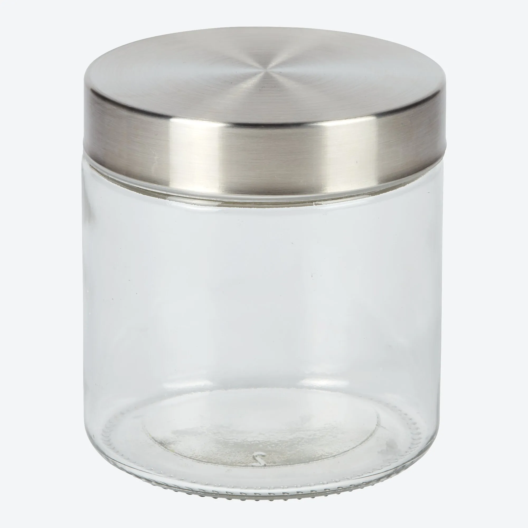 Vorratsglas mit Edelstahl-Deckel, verschiedene Größen