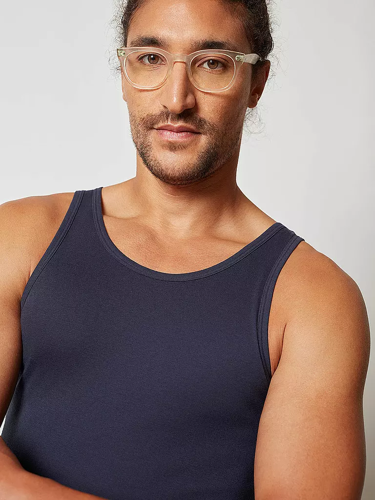 SKINY Tanktop - Unterhemd 2er Pkg Crown Blue blau