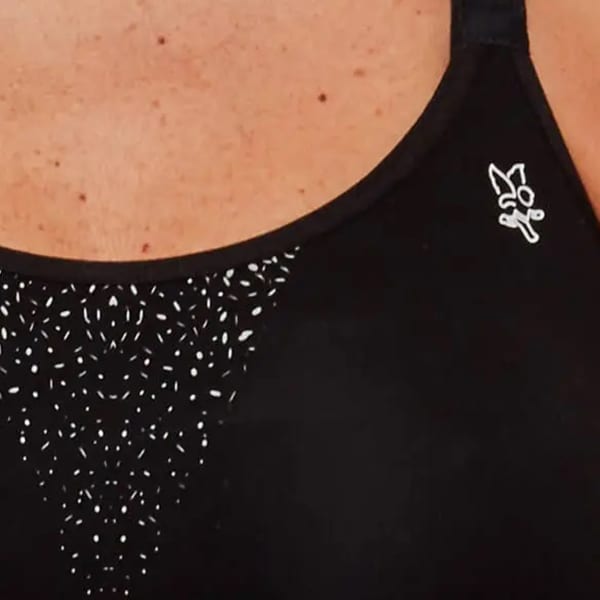 Brassière running THUASNE BRASSIERE FEEL BRA NOIR