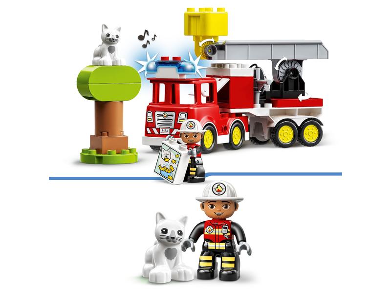 LEGO® DUPLO® Feuerwehrauto 10969 Rettungseinsätze mit dem Feuerwehrauto
