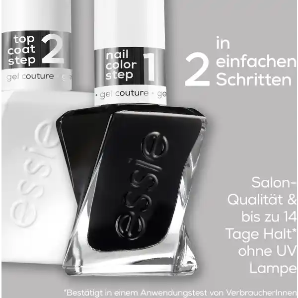 Nagellack gel couture top coat Doppelpack