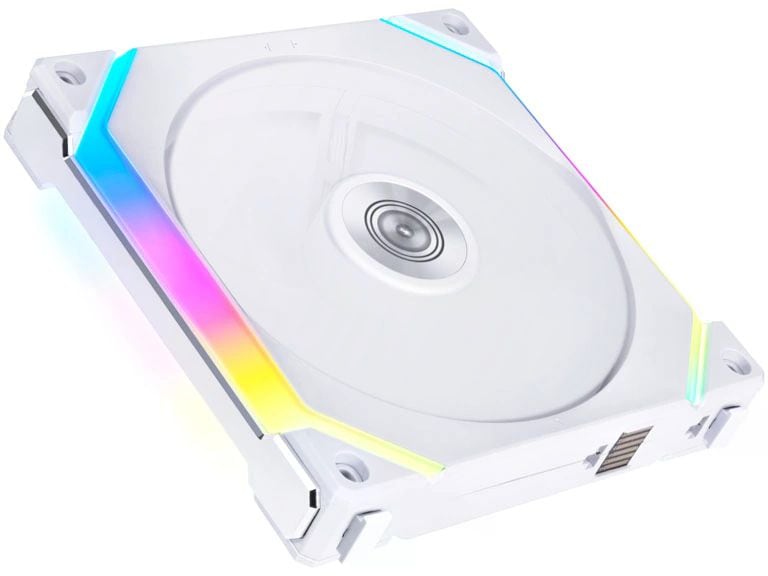 Lian Li PC-Lüfter Uni Fan SL 140 mm Weiss 140 mm ARGB PWM Lüfter