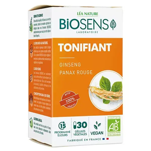 Biosens Tônico Orgânico 30 cápsulas vegetais
