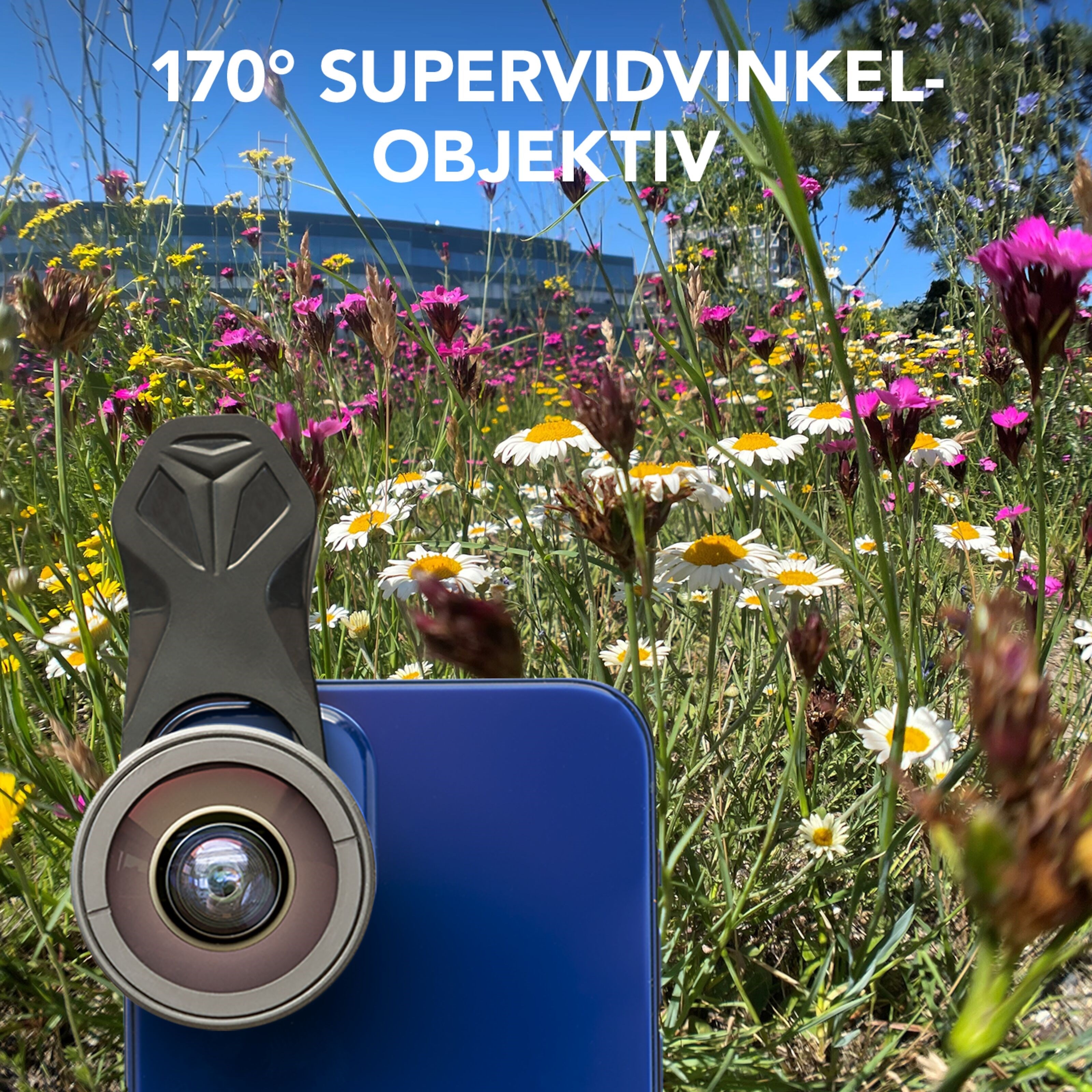 Linocell 5-i-1 Objektiv-kit for mobilkamera