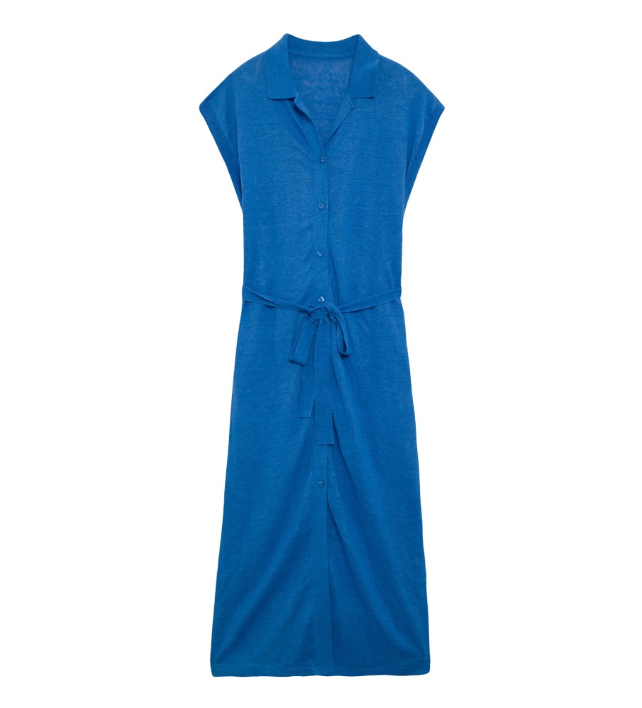 Vestido azul turquesa ECOALF