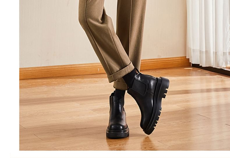 Kwuartz - High Rise Plain Straight Leg Broek