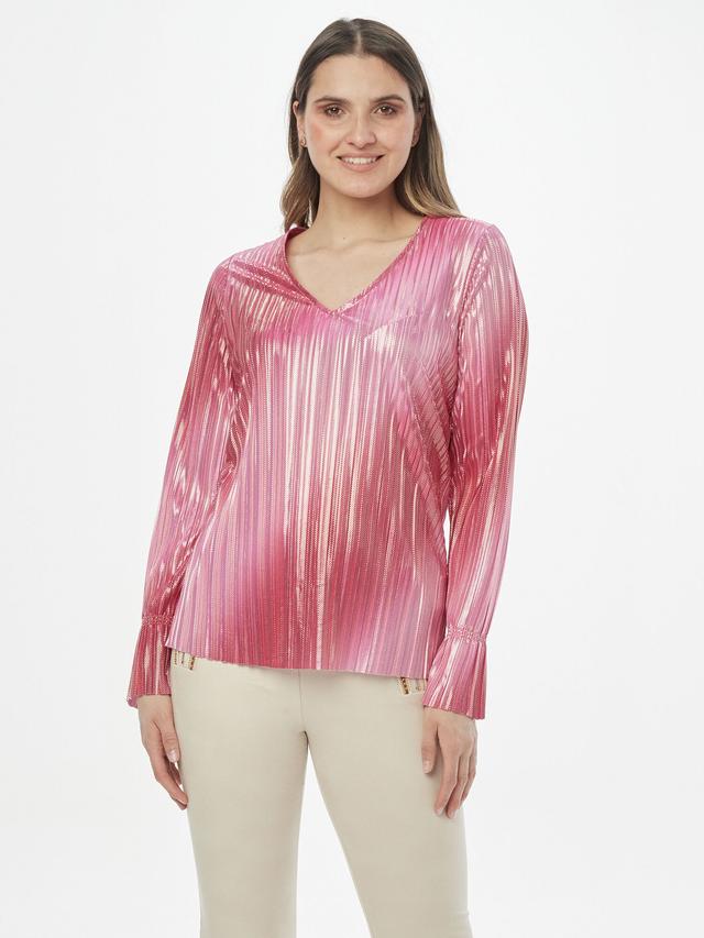 Blusenshirt Pink Glow