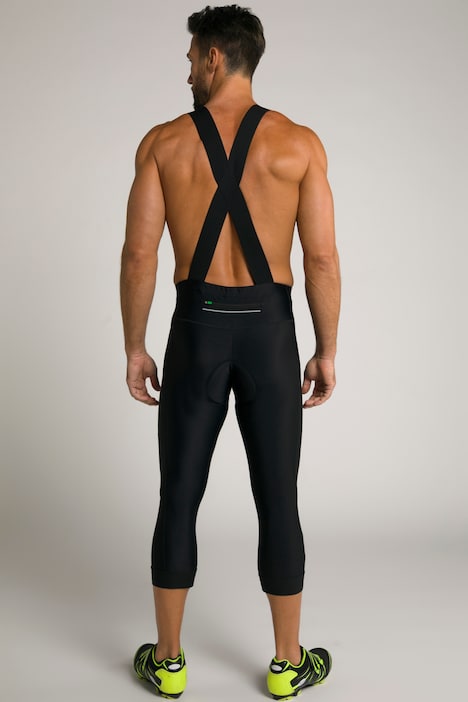 JAY-PI Fahrrad 3/4-Trägerhose, Bikewear, Polsterung, eng anliegend